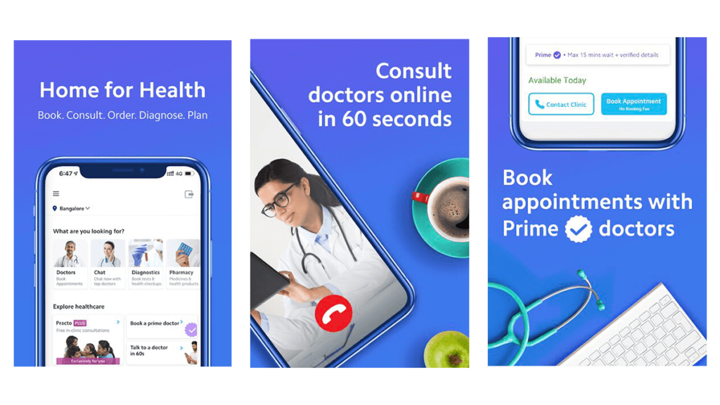 Practo-Best Pharmacy Apps for Android and iOS in 2020