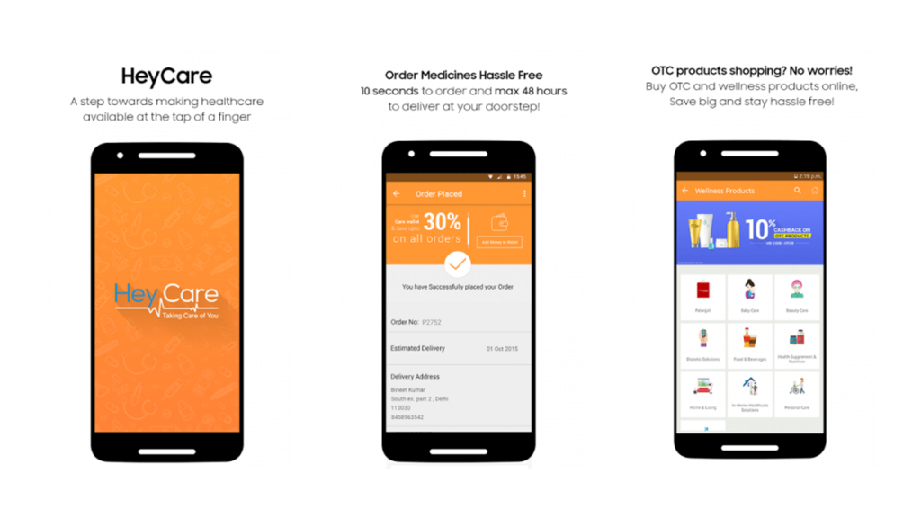 HeyCare- Best Pharmacy Apps for Android and iOS in 2020