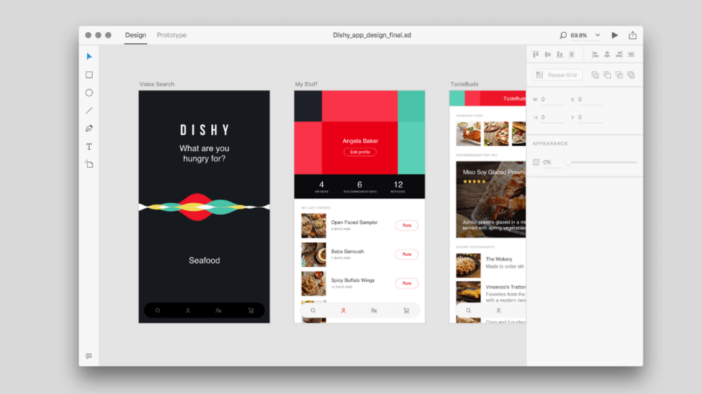 Adobe XD- Best Mobile App UI Design Tools