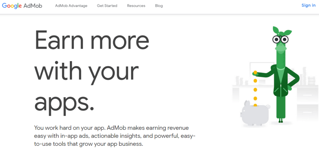 Admob- Best Mobile Ad Networks