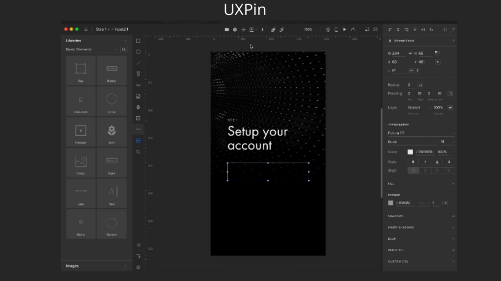 UXPin- Best Mobile App UI Design Tools