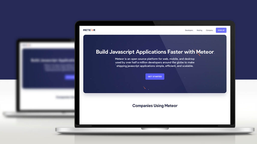 Meteor- Best Frontend Development Tools