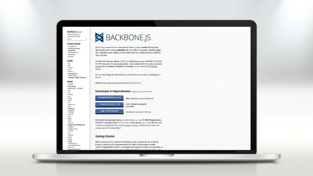 Backbone- Best Frontend Development Tools