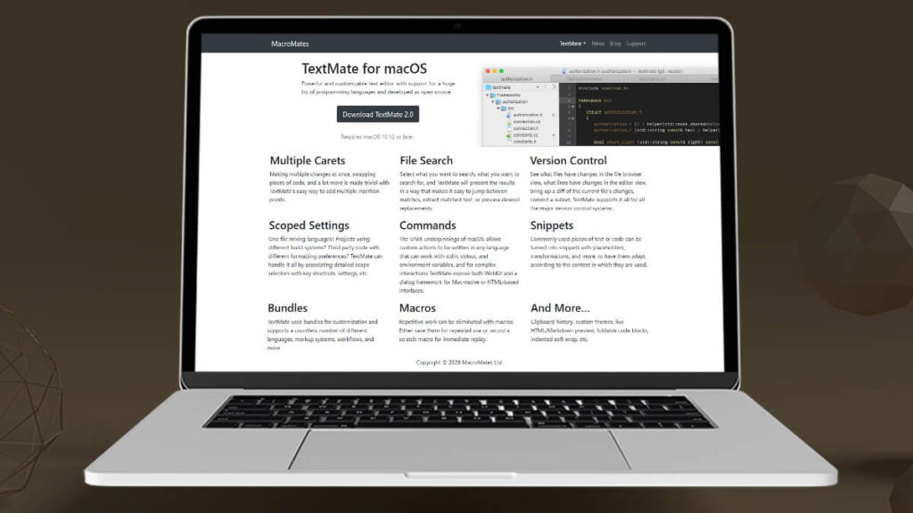 TextMate- Best Frontend Development Tools